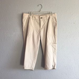 Tan Woolrich Capris